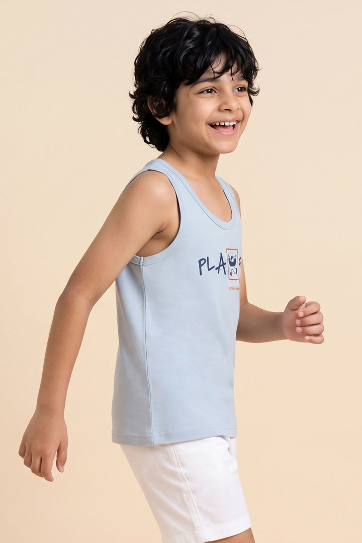 Lee Cooper Boys Printed Vest (Pack of 2) - Multicolor — image 9